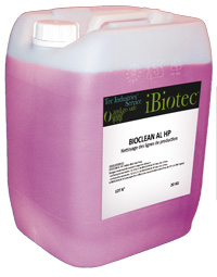 Produits plasturgie BIOCLEAN AL HP > Nettoyage des lignes de production