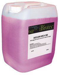 Produits plasturgie BIOCLEAN MECA 300 > Nettoyage de moules aluminium avant stockage